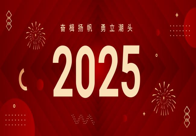 新年獻詞 | 啟航2025：奮楫揚帆，勇立潮頭